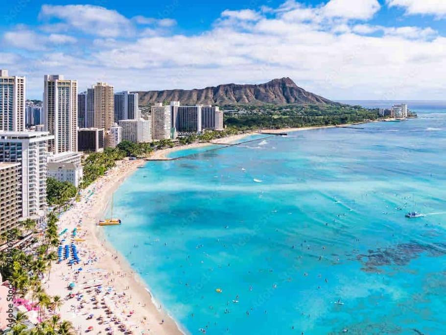 Seashore Waikiki Studio 1 Block From A Beach No Resort Fees Honolulu Exterior photo