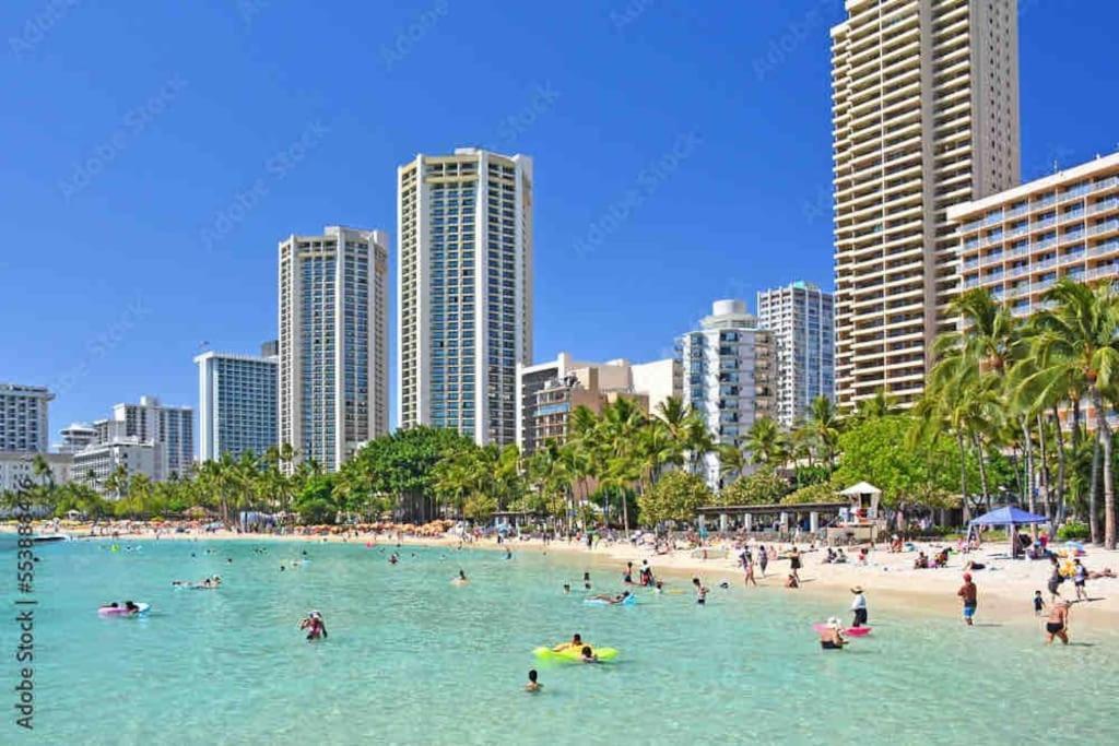 Seashore Waikiki Studio 1 Block From A Beach No Resort Fees Honolulu Exterior photo